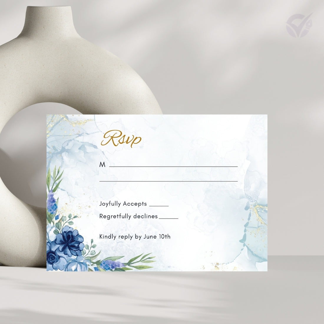 Wedding Invitations With RSVP 3 Editable Canva Templates Main Card, RSVP & Details Card Instant Digital Download