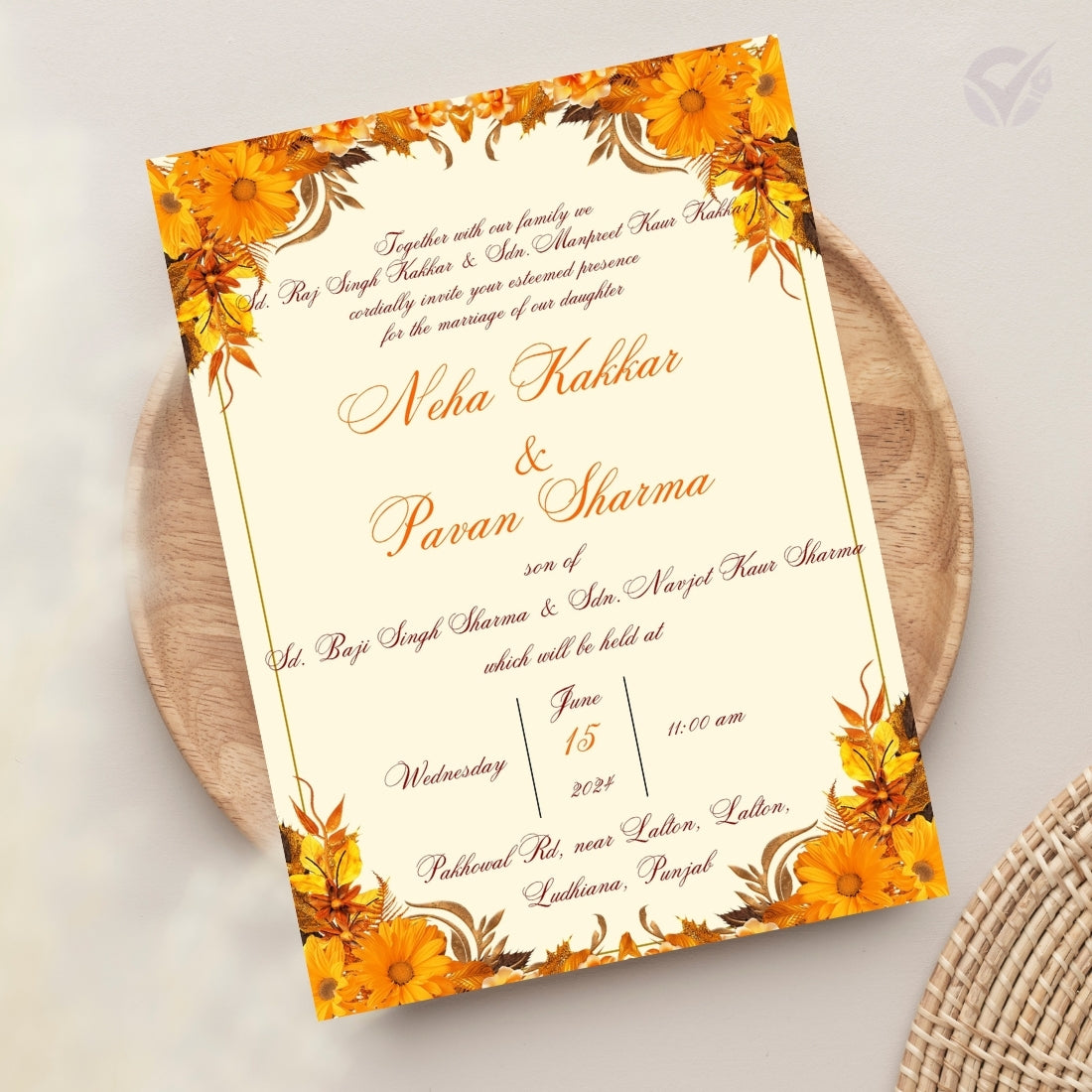 Sikh Wedding Invitation Templates Editable Punjabi Couple Cards Digital Download Canva Invitation Set