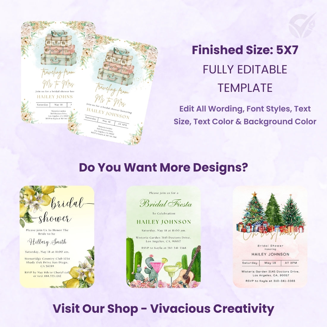 Travel Theme Bridal Shower Invitation Editable Canva Template Destination Bridal Shower Invite Instant Digital Download