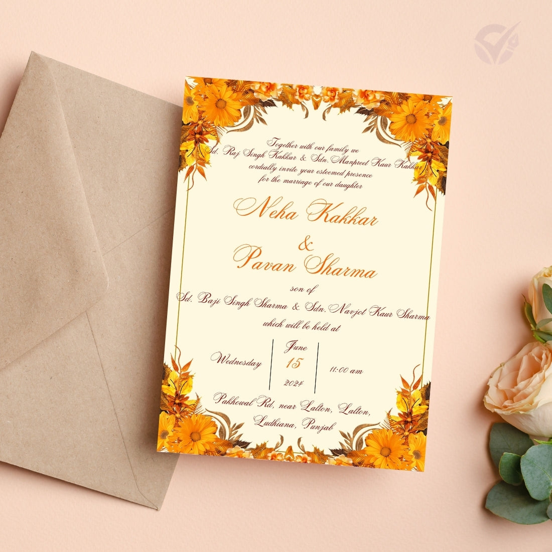 Sikh Wedding Invitation Templates Editable Punjabi Couple Cards Digital Download Canva Invitation Set
